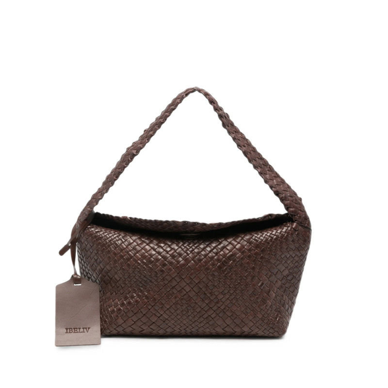 Ibeliv Aura Woven-leather Tote Bag