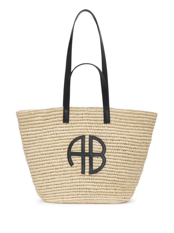 Palermo raffia tote bag