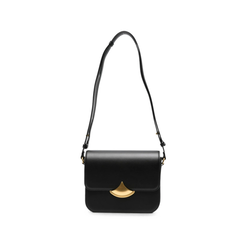 Sessun Gold-tone Hardware Shoulder Bag