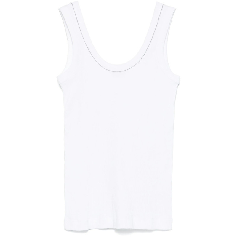 Brunello Cucinelli Ribbed Tank Top