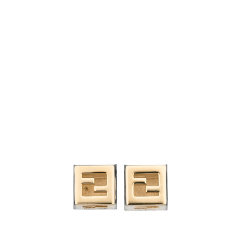 Fendi FF Cube Earrings