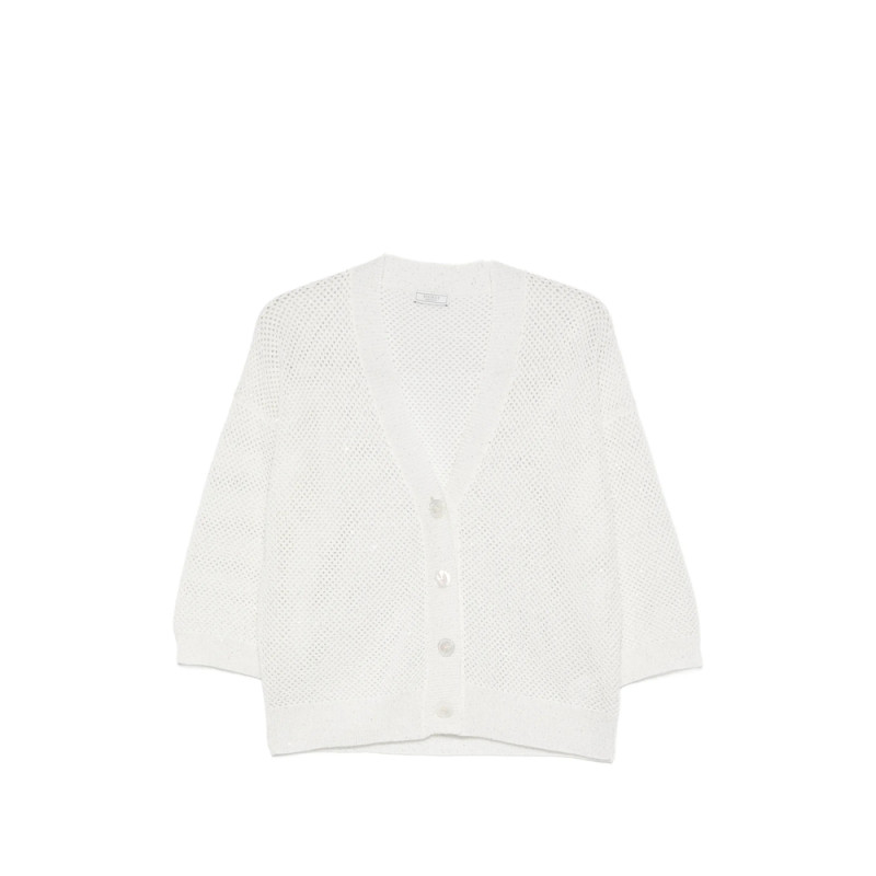 Peserico V-neck Buttoned Cardigan