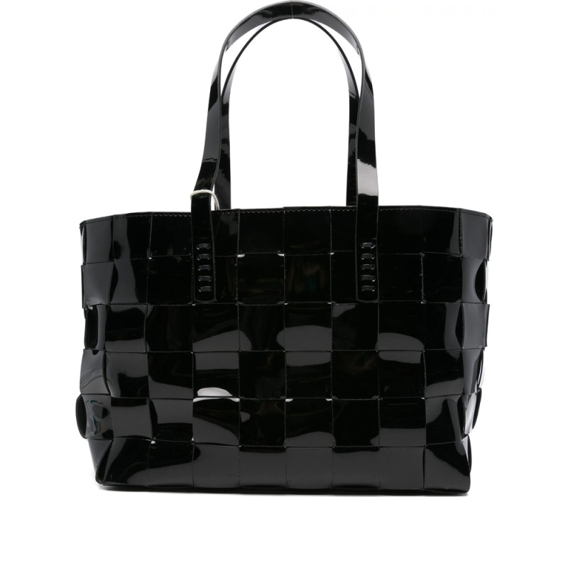 Dragon Diffusion Patent-leather-woven Tote Bag