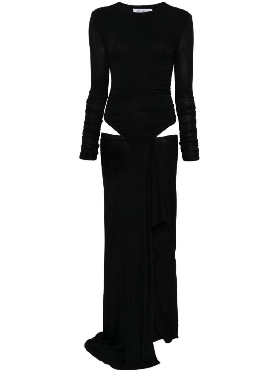 cut out-detail maxi dress