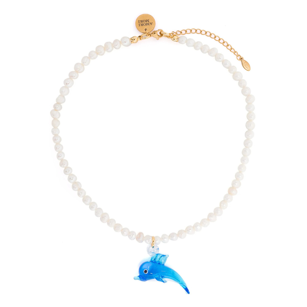 Amori Mori Delfino Perla Necklace