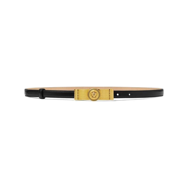 Versace Gianni Ribbon Leather Belt
