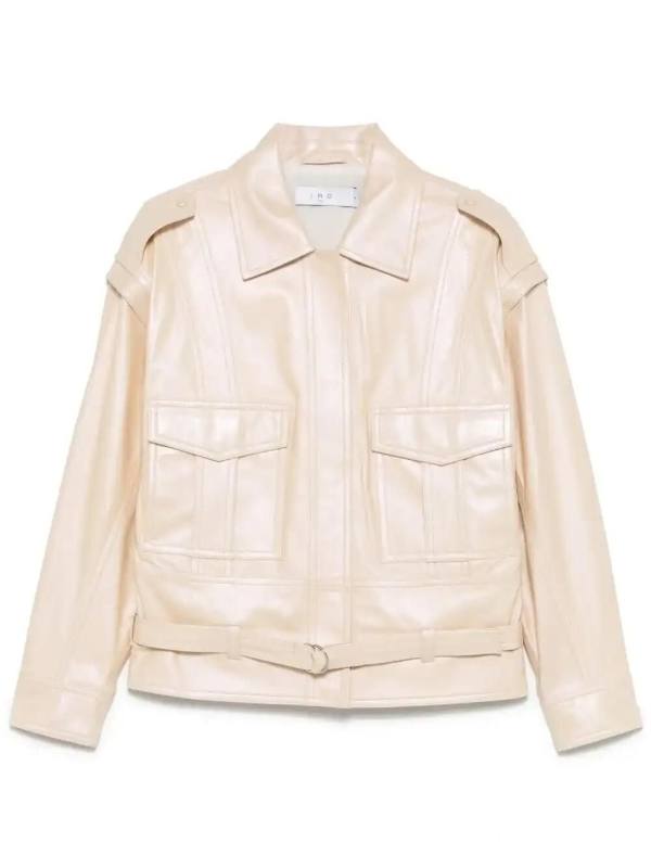 leather biker jacket