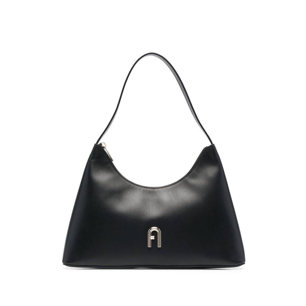 Furla Logo-plaque Leather Shoulder Bag