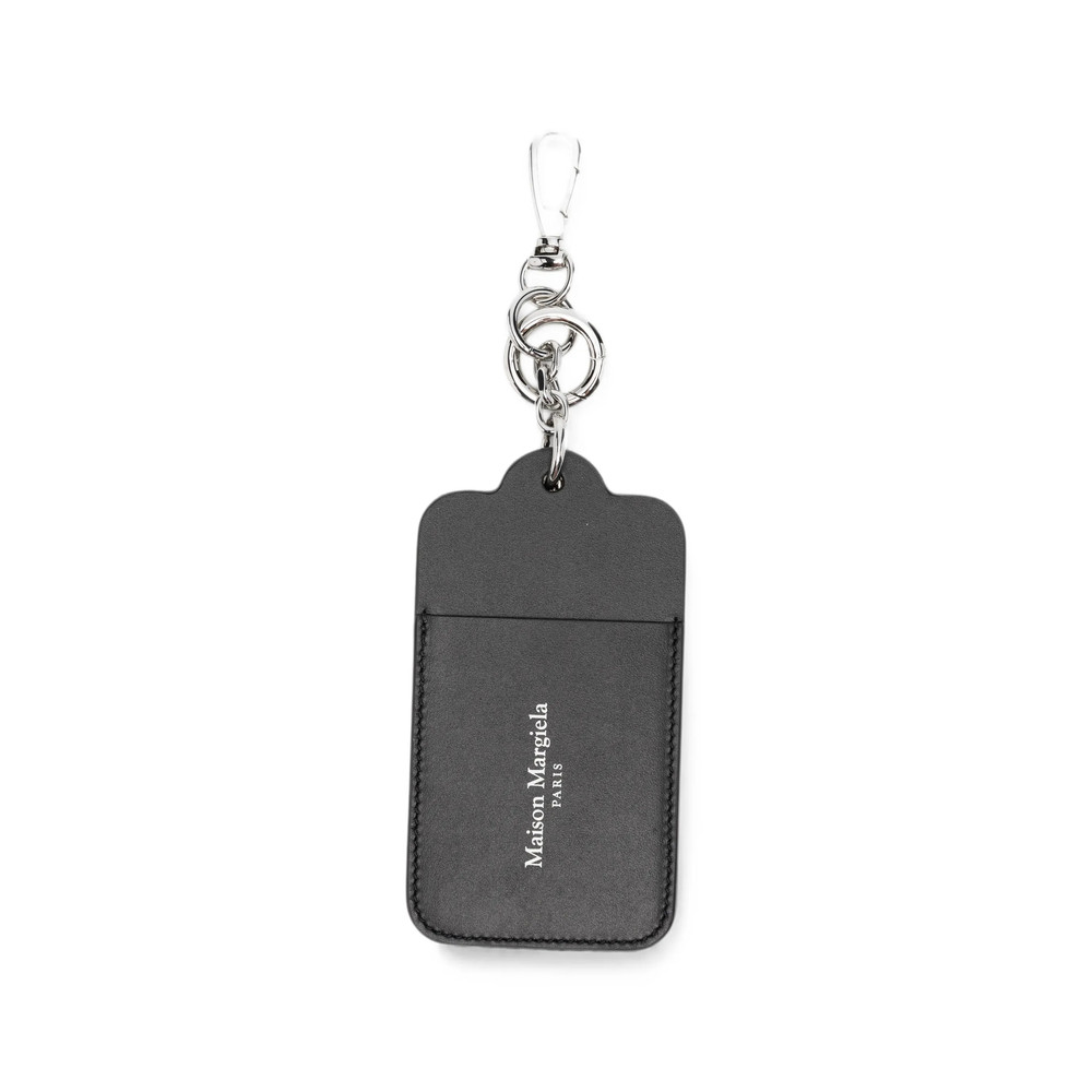 Maison Margiela Logo-print Leather Keyring