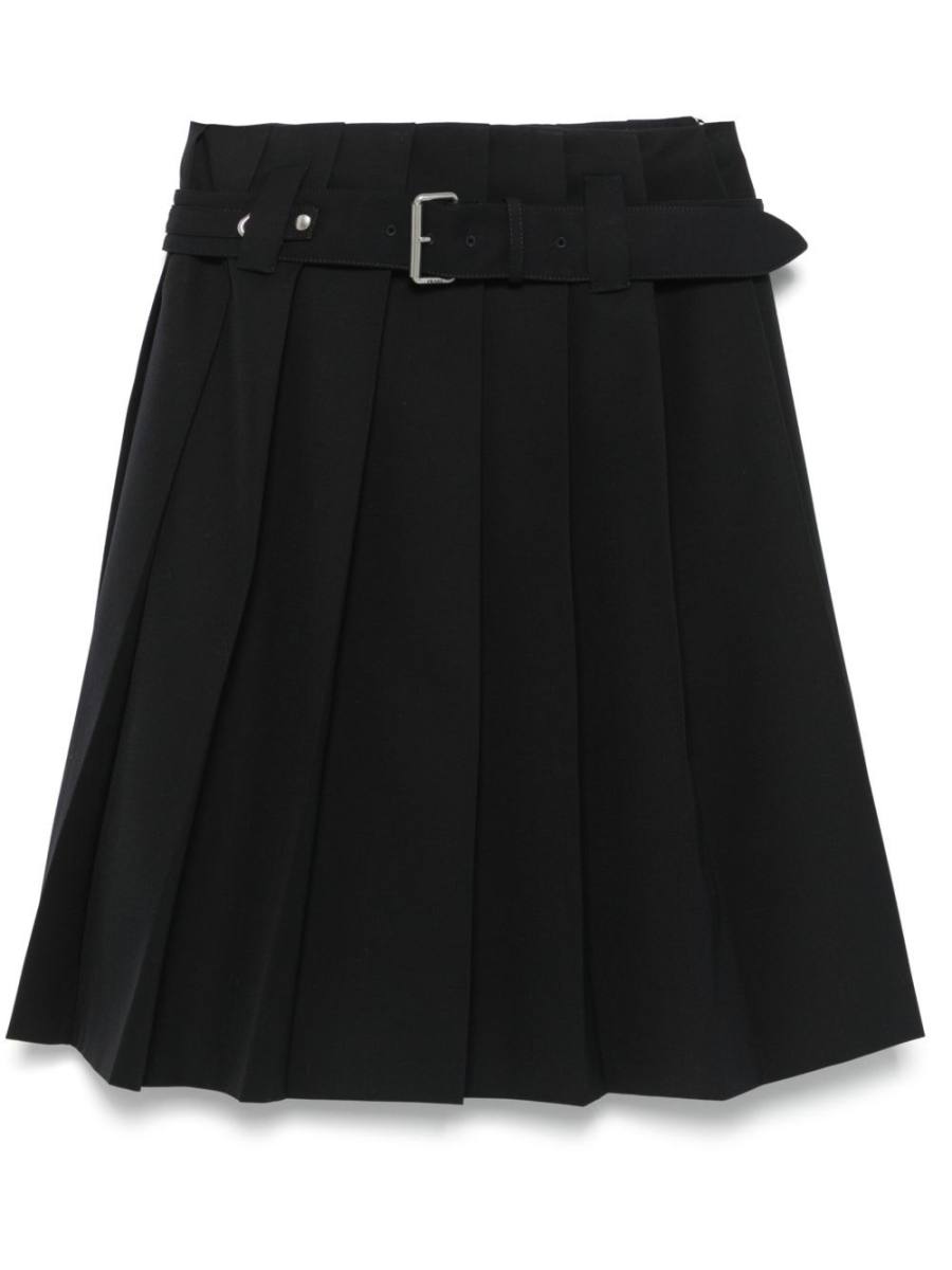 gabardine mini skirt
