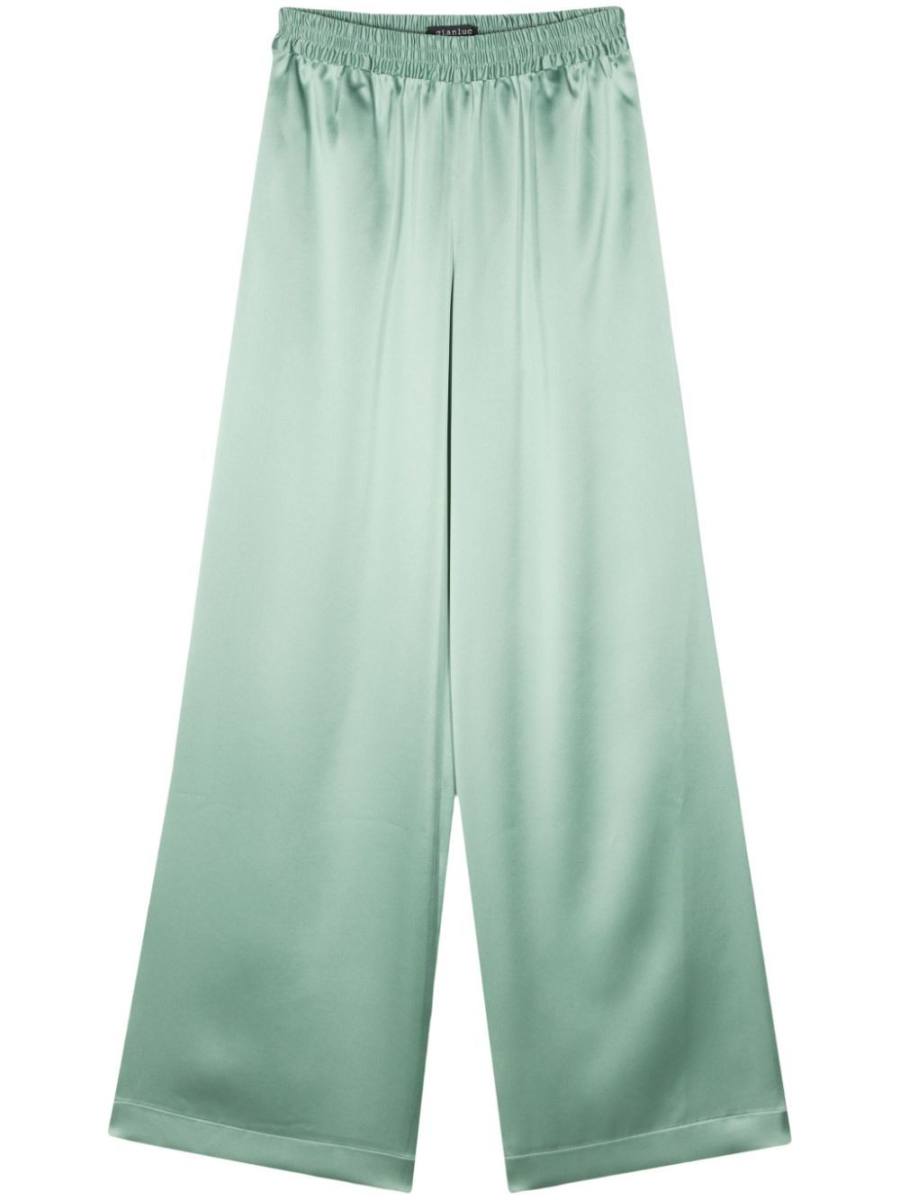 Antonella satin finish palazzo pants