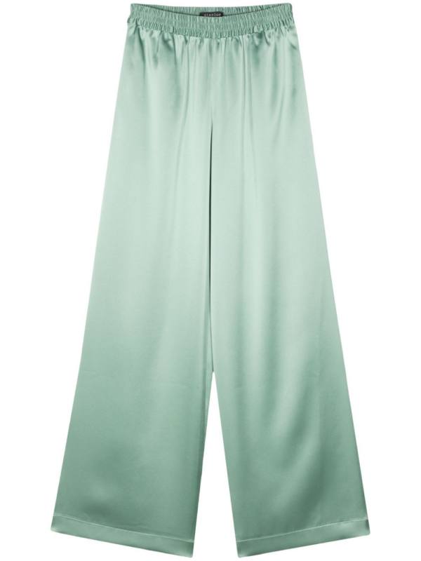 Antonella satin finish palazzo pants