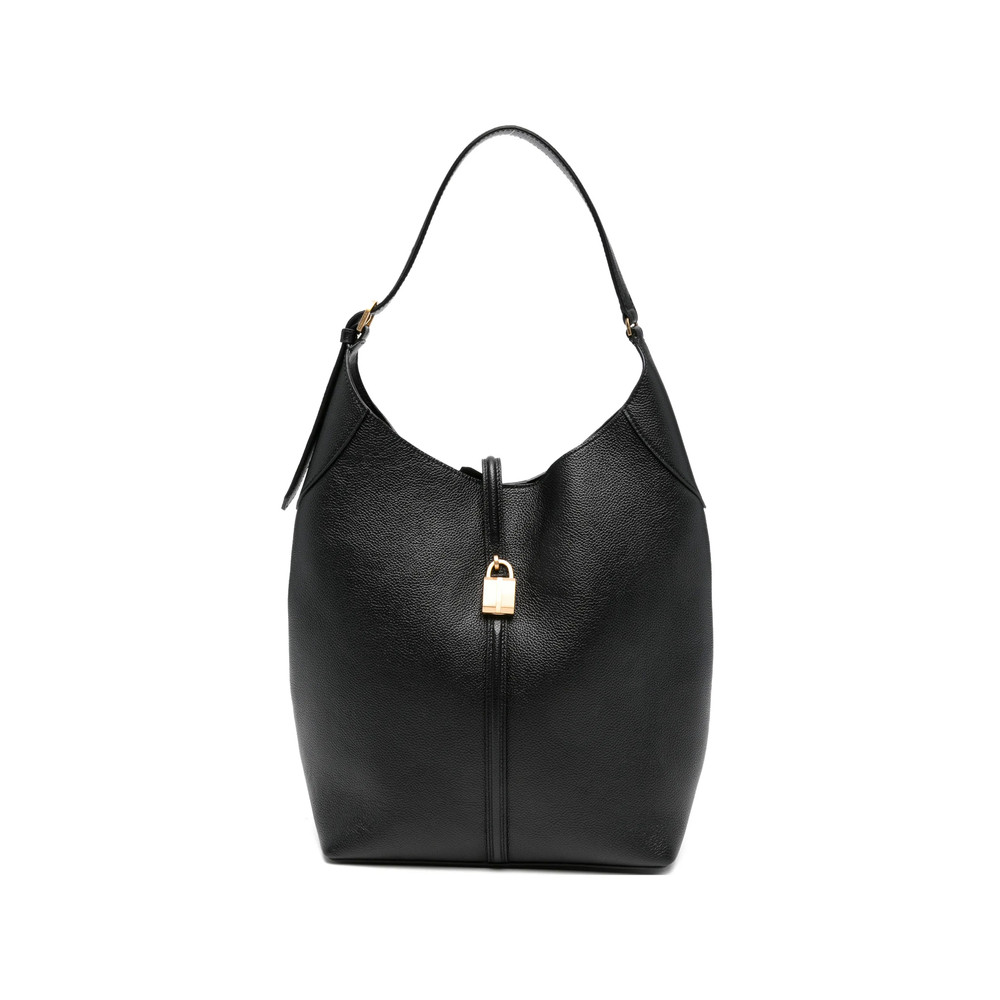 Demellier Large Siena Padlock-detail Bucket Bag
