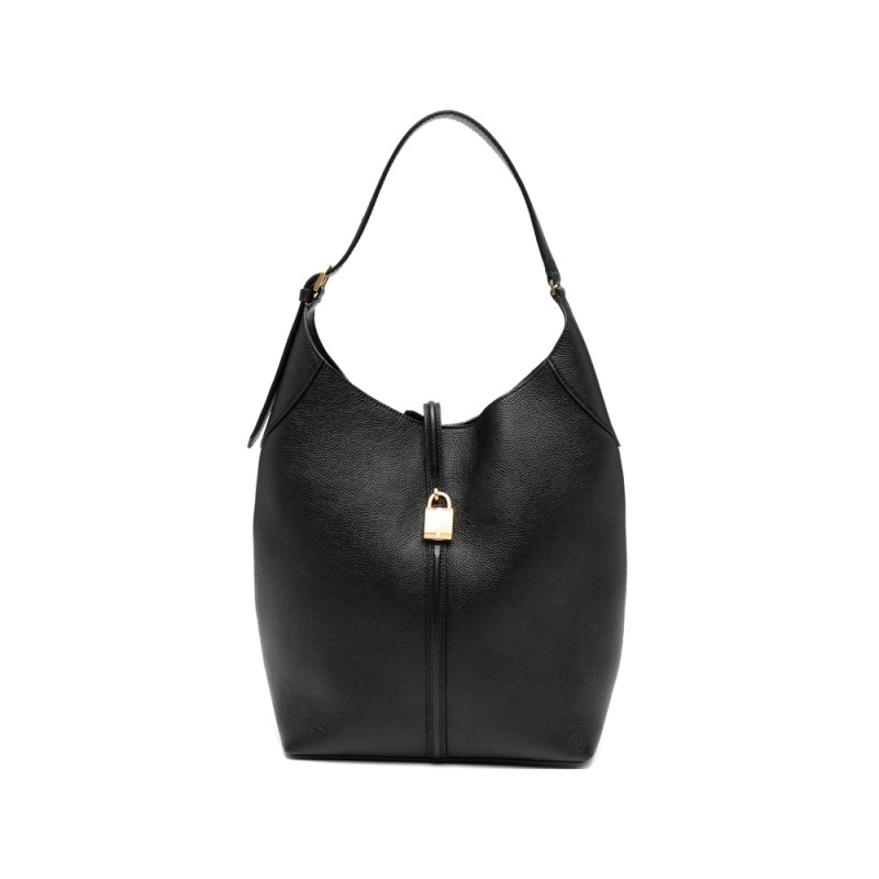 Demellier Large Siena Padlock-detail Bucket Bag