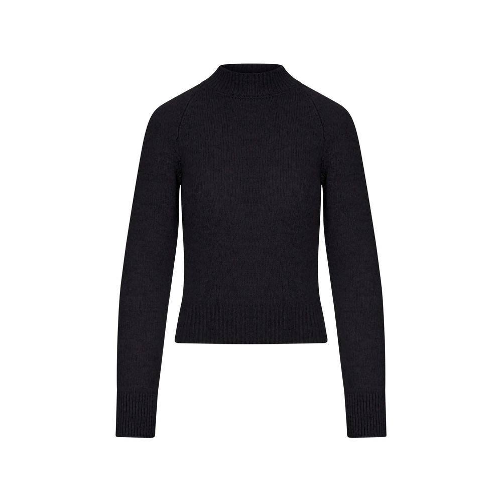 Dries Van Noten Raglan-sleeve Mock-neck Sweater