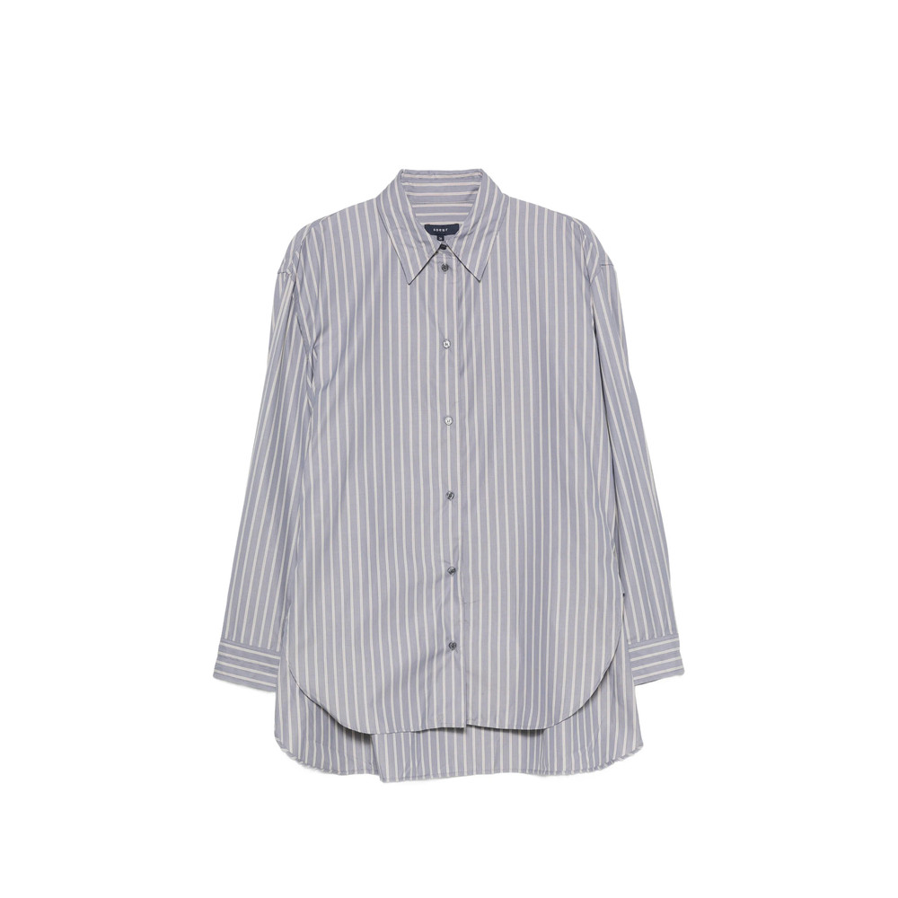 Soeur Vertical-stripe Long-sleeve Shirt