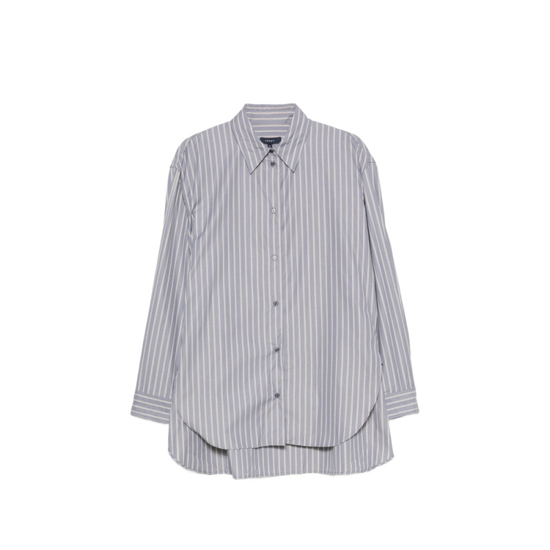 Soeur Vertical-stripe Long-sleeve Shirt