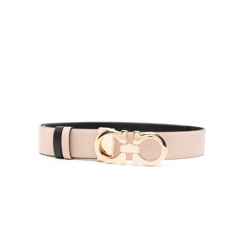 Ferragamo Gancini Reversible Leather Belt