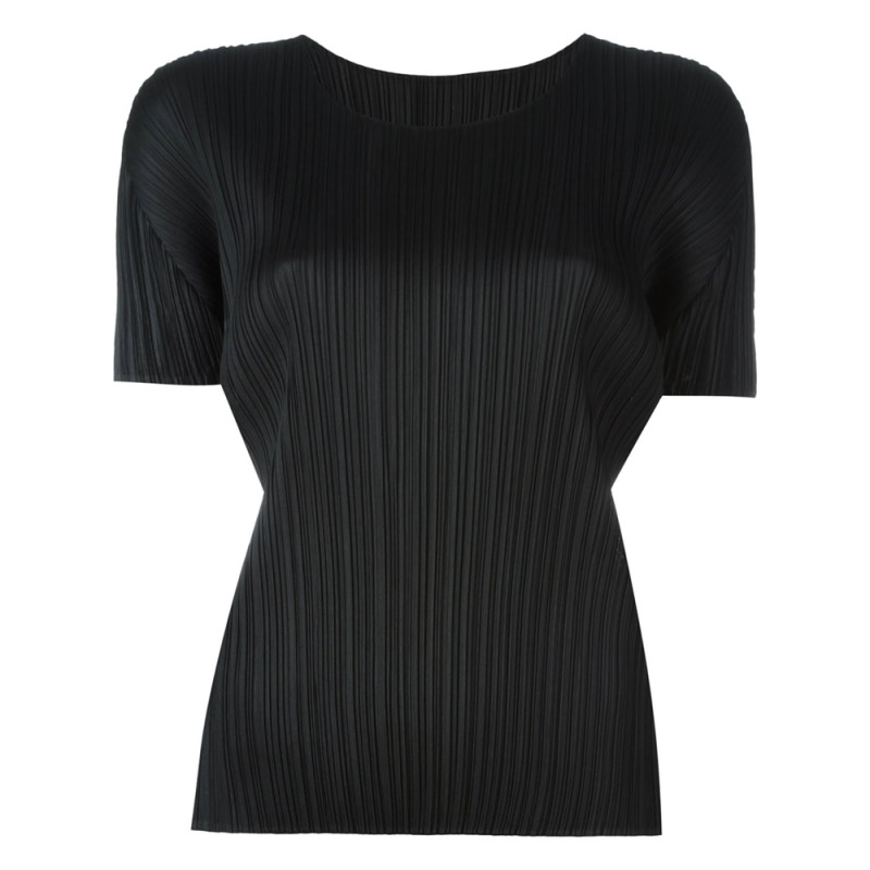 Pleats Please Ribbed Shortsleeved T-shirt