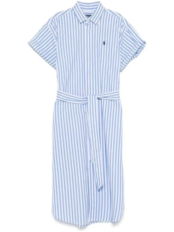 striped shirt dress