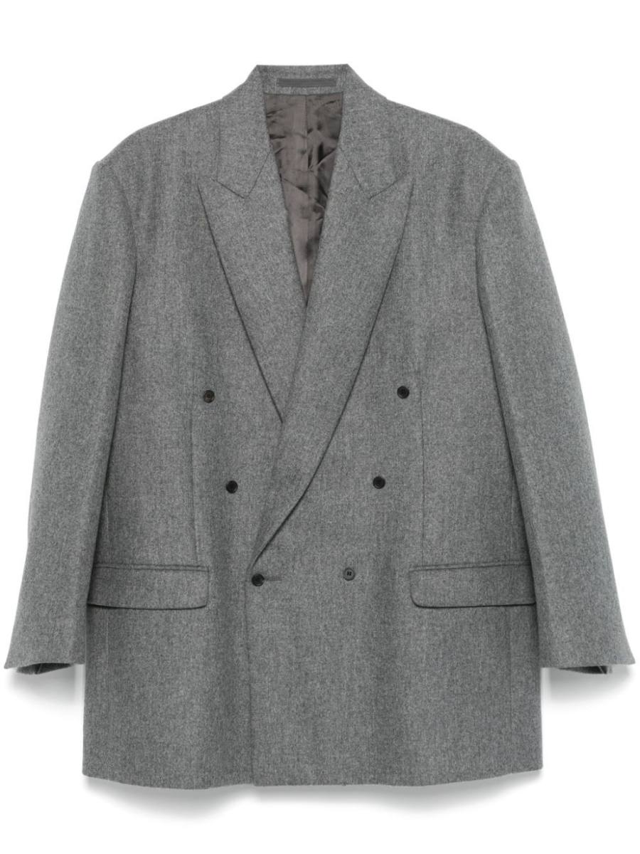 double-breasted blazer