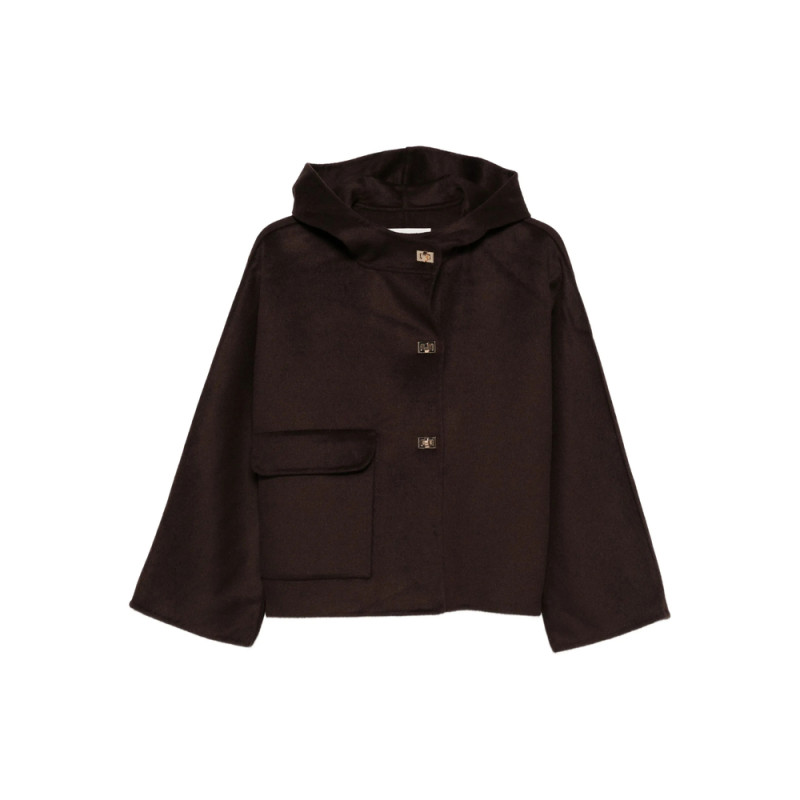 Ba & sh Hooded Patch-pocket Jacket