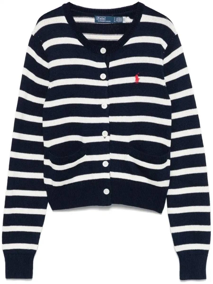 striped cardigan