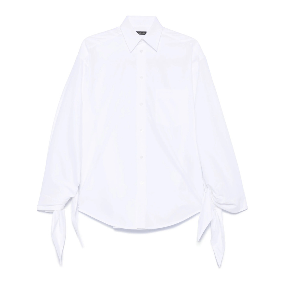 Balenciaga Tied-cuff Shirt