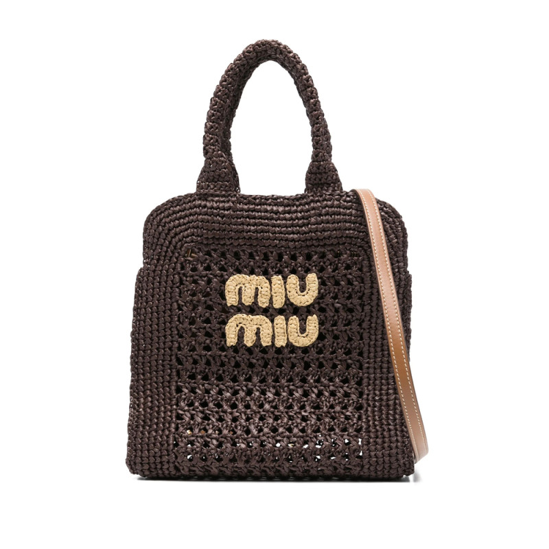 Miu Miu Crochet Tote Bag