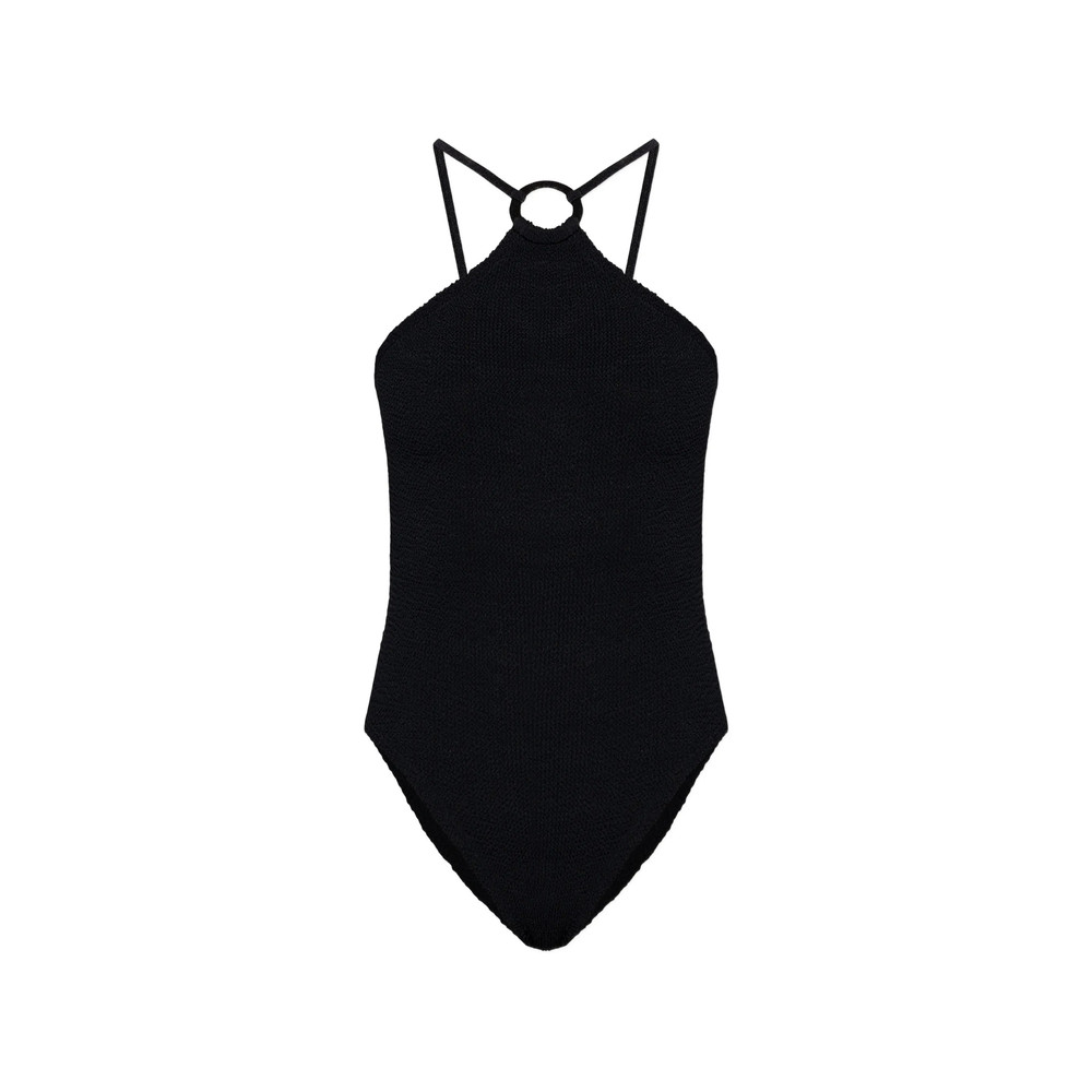 Hunza G Jasmine Ring Crinkle Swimsuit