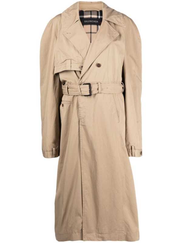 belted trench coat