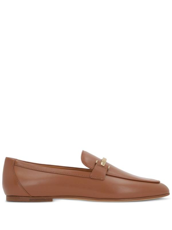 leather loafers