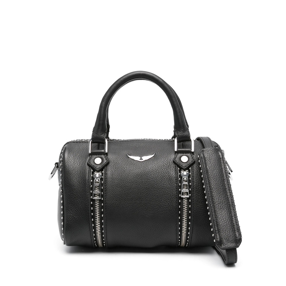 Zadig & Voltaire Small Logo Leather Tote Bag