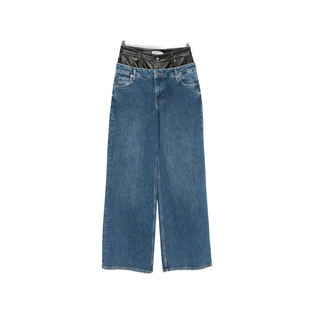 Simkhai Layered-waistband Jeans