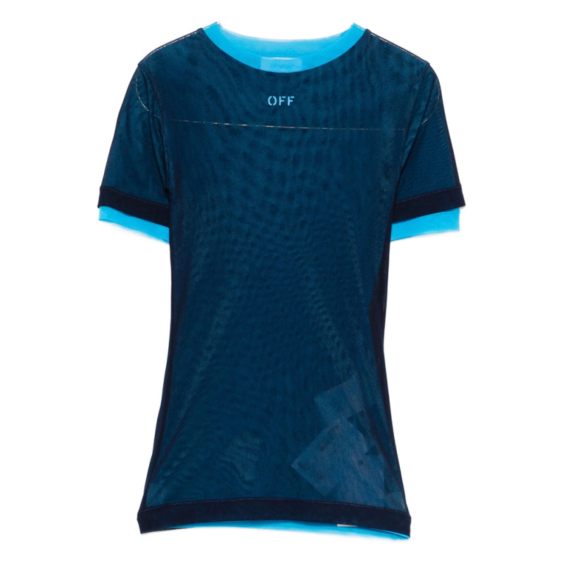 Off-white Mesh Top