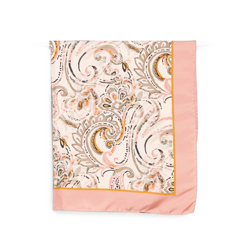 D'aniello Paisley-print Silk Scarf