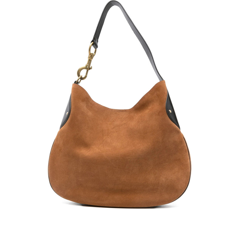 Mulberry Suede Shoulder Bag