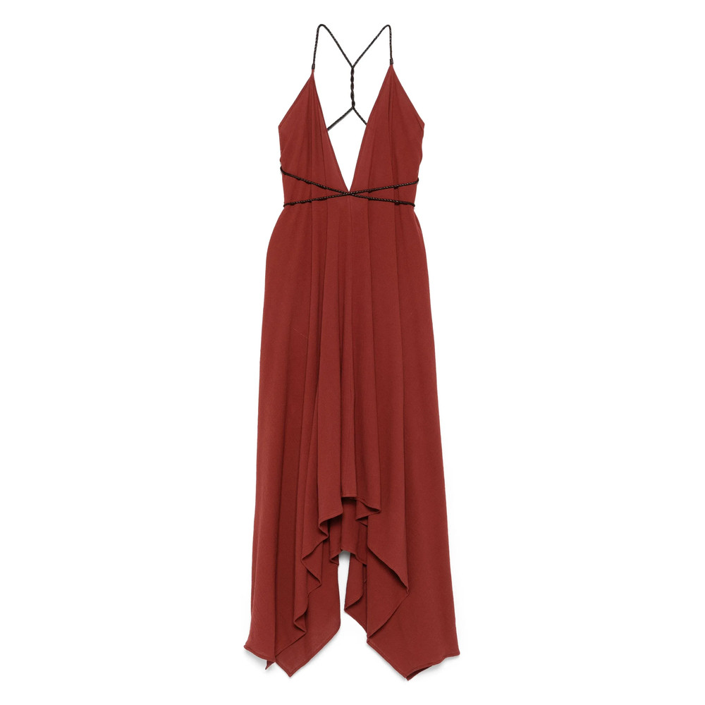 Caravana V-neck Cotton Dress