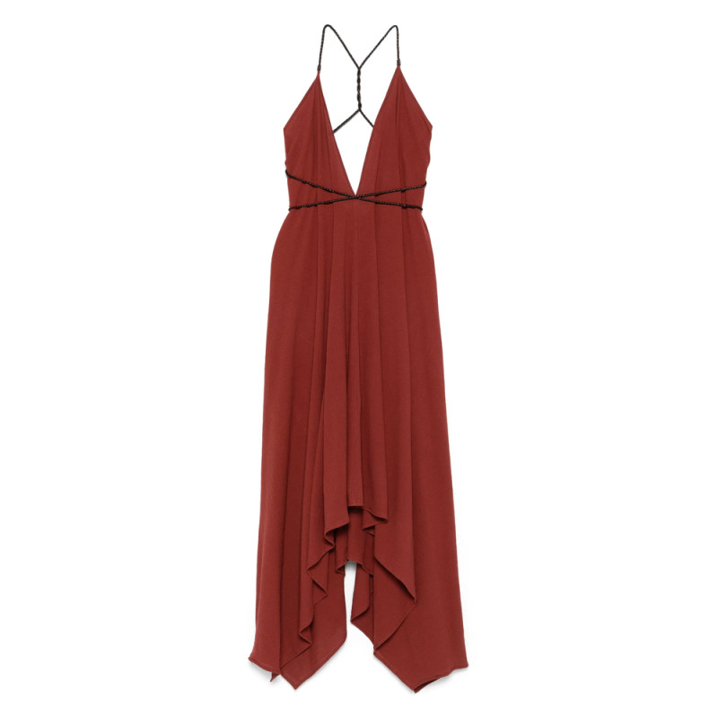 Caravana V-neck Cotton Dress