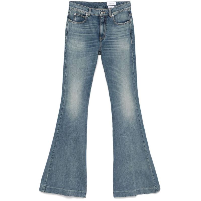 Alexander Mcqueen Mid-rise Flared Jeans
