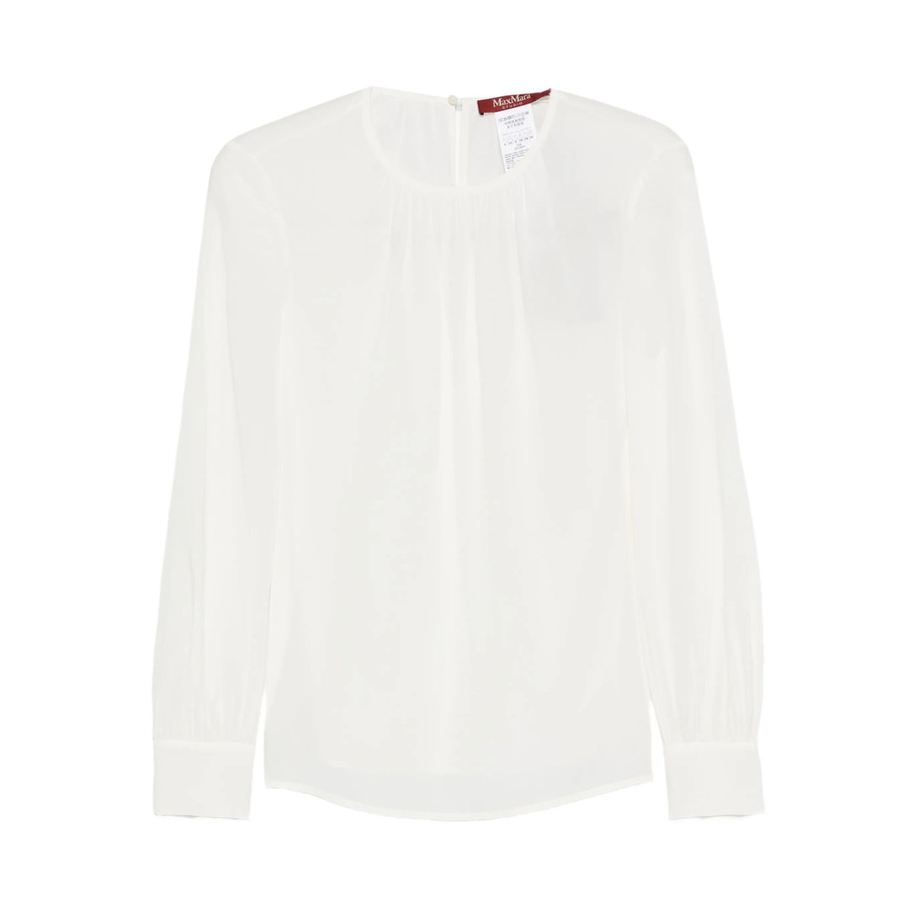 Max Mara Studio Mstcolmo Long-sleeve Blouse