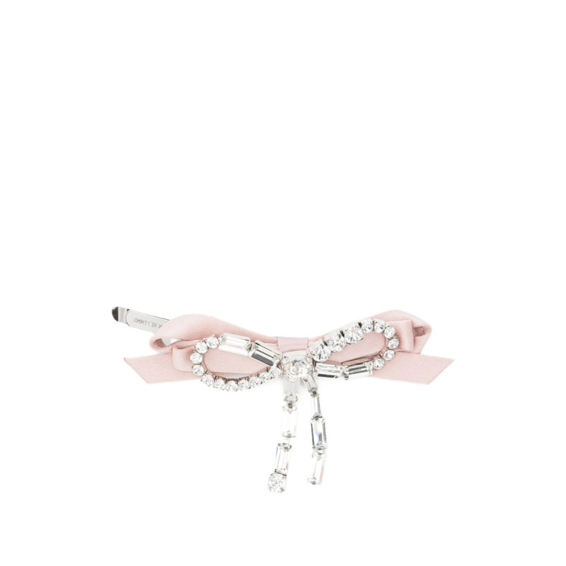 Jimmy Choo Crystal-bow Hair Clip