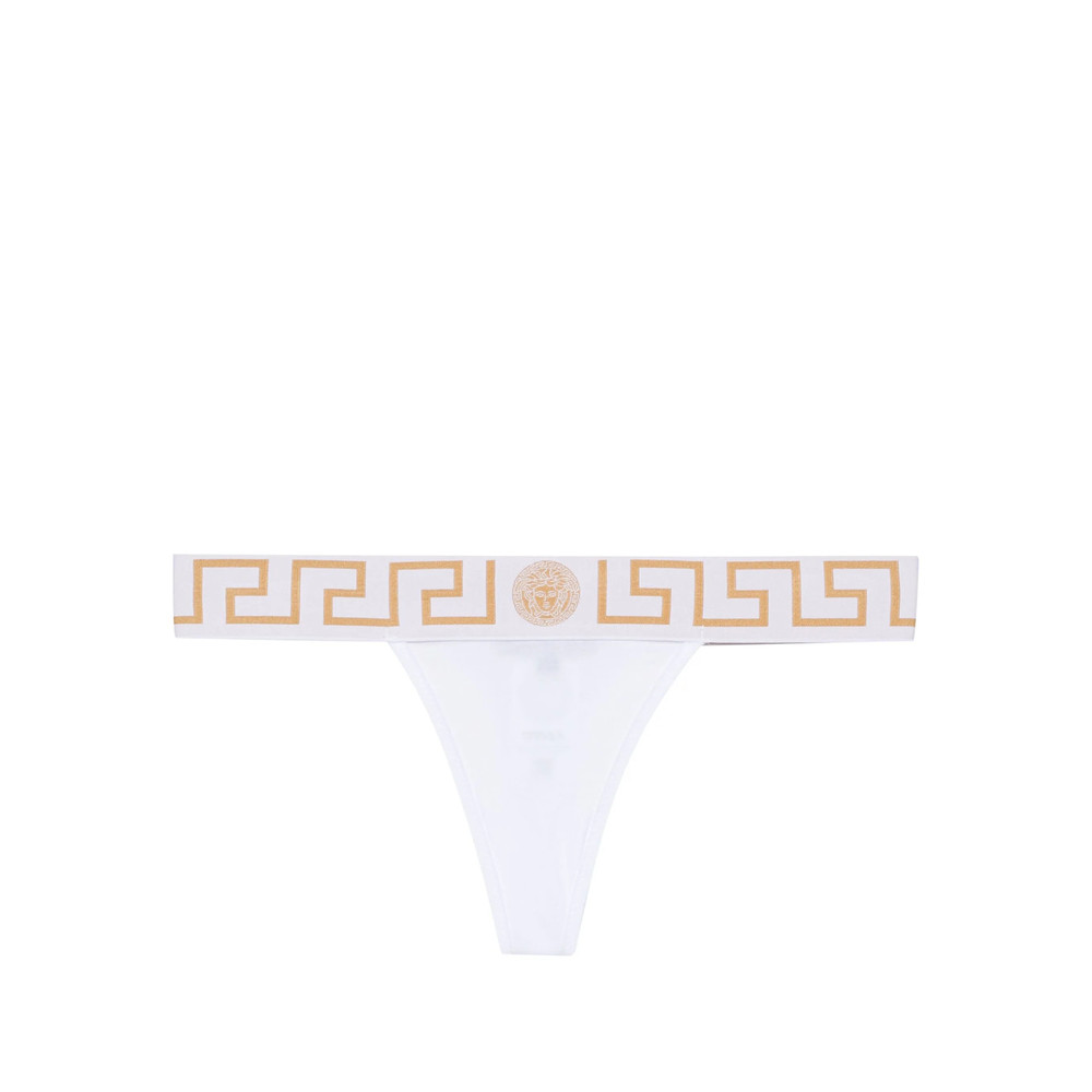 Versace Underwear Greca Border Thong