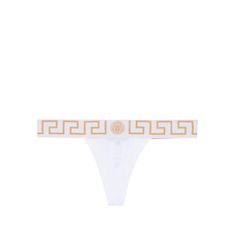 Versace Underwear Greca Border Thong