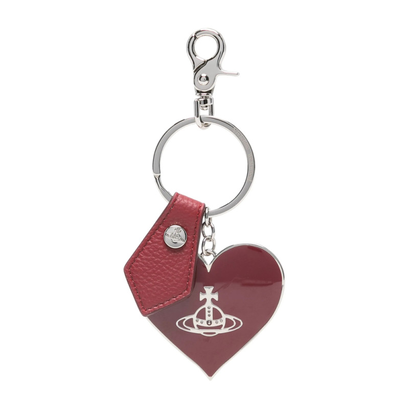 Vivienne Westwood Mirror Heart Orb Keyring
