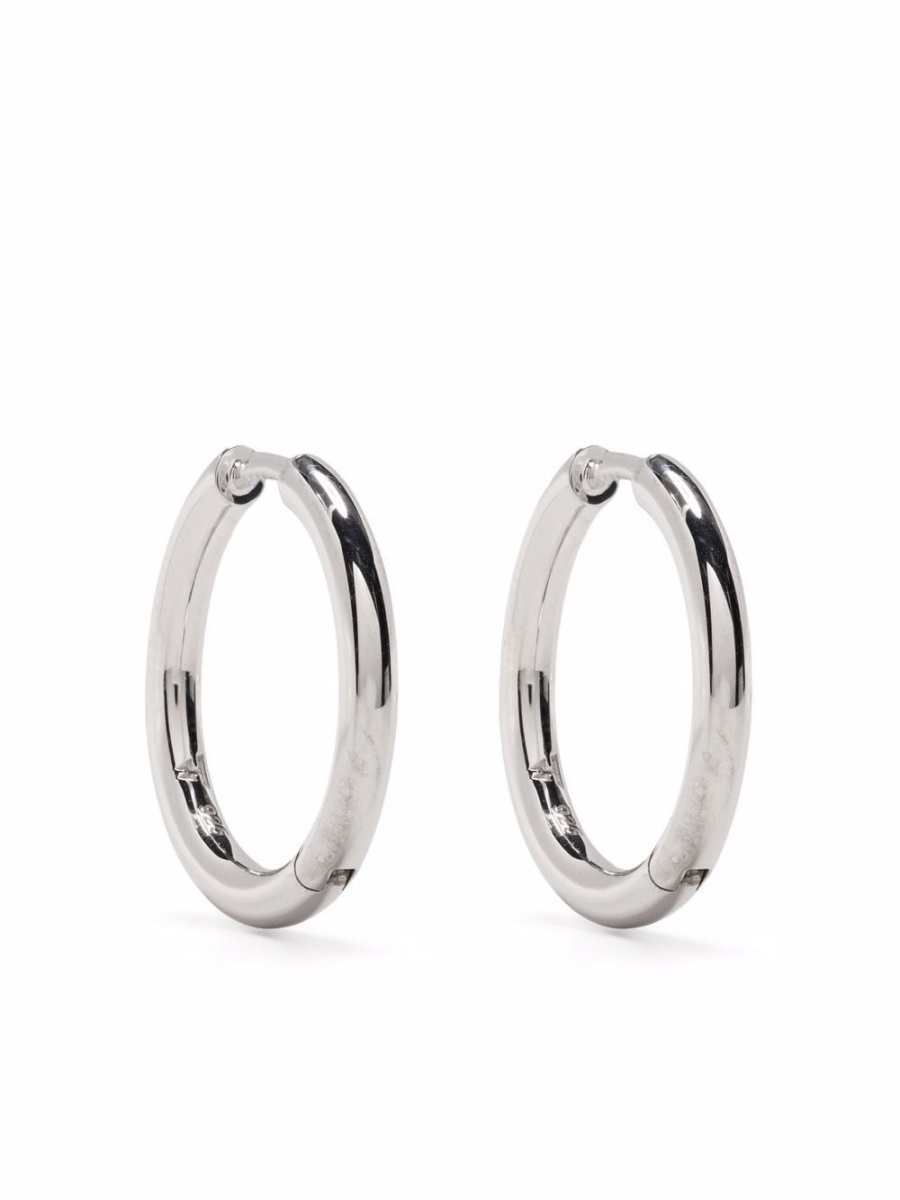 medium classic hoop earrings