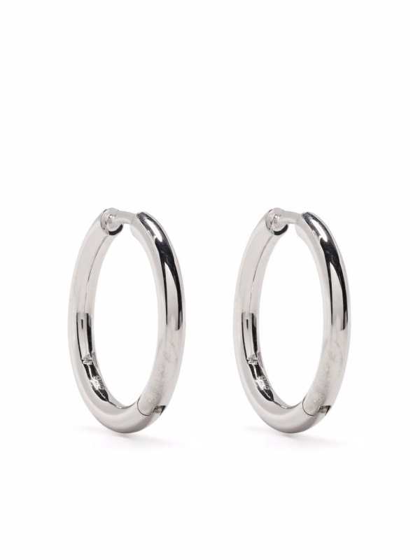 medium classic hoop earrings