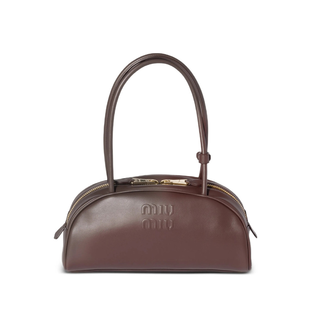 Miu Miu Beau Leather Tote Bag