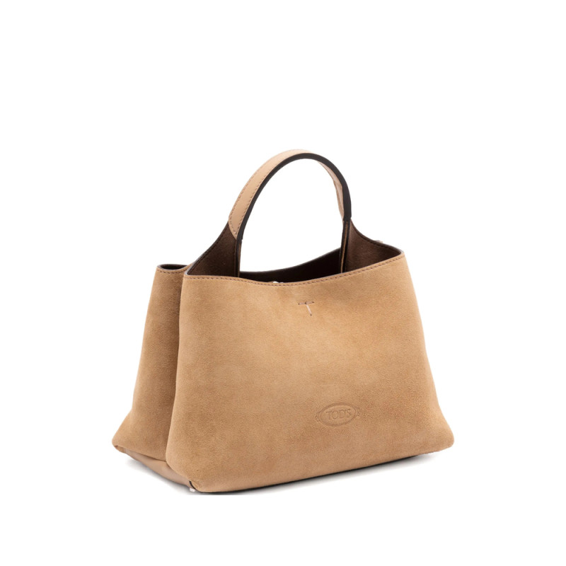 Tod's Top-handle Suede Tote Bag