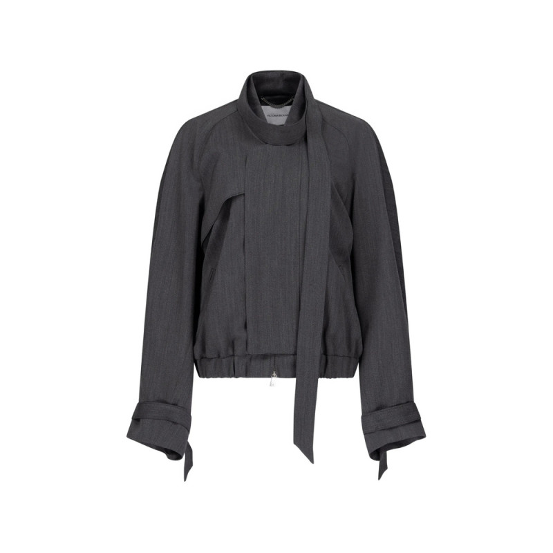 Victoria Beckham Scarf-detail Jacket